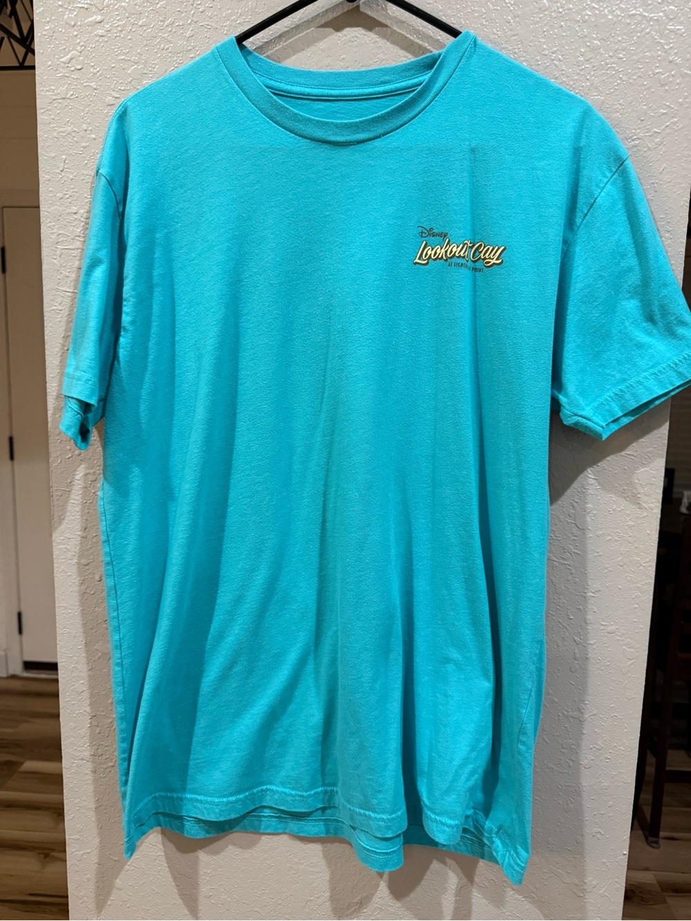 Disney Teal Lookout Cay Short-Sleeve Men’s Tee